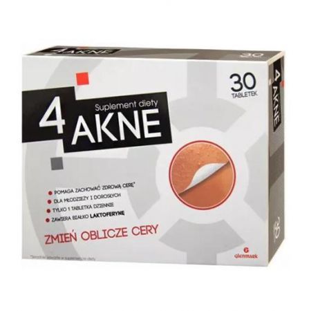 4AKNE, 30 tabletek