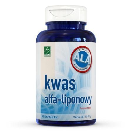 A-Z Medica Kwas alfa-liponowy, 90 kapsułek
