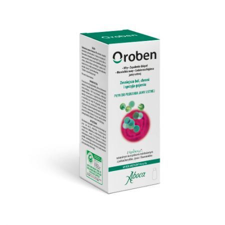 Aboca OroBen, Płyn do płukania jamy ustnej, 150 ml