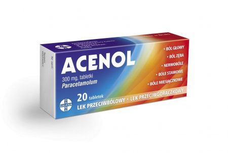 Acenol 300 mg, 20 tabletek