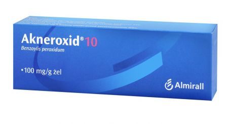Akneroxid 10 100 mg/g, żel, 50 g