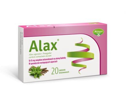 Alax (35 mg + 42 mg), 20 tabletek drażowanych