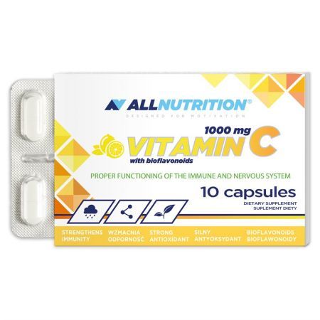 Allnutrition Vitamin C 1000 mg, 10 kapsułek