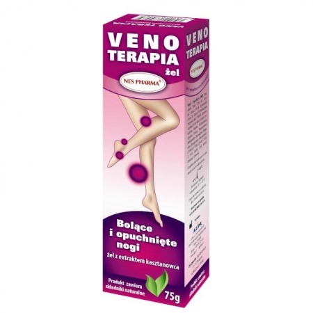 ALPA Veno Terapia -Żel z ekstraktem z kasztanowca na bolące i opuchnięte nogi 75g