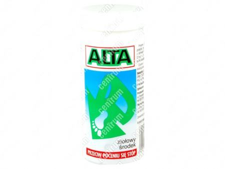 ALTA ziołowy środek przeciw poceniu się nóg, proszek 40 g