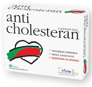 Anticholesteran tabletki powlekane 30 szt