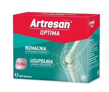 Artresan Optima - Wzmacnia chrząstkę stawową kapsułki 90 sztuk