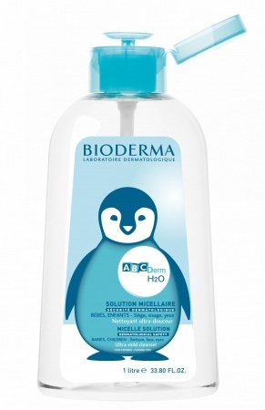 BIODERMA ABCDerm H2O Płyn micelarny dla niemowląt i dzieci, 1000 ml