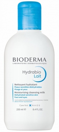 BIODERMA Hydrabio Lait Nawilżające mleczko do demakijażu, 250 ml