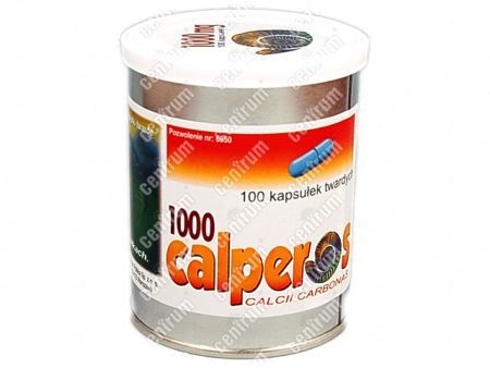 Calperos 1000 Kapsułki twarde 100 sztuk