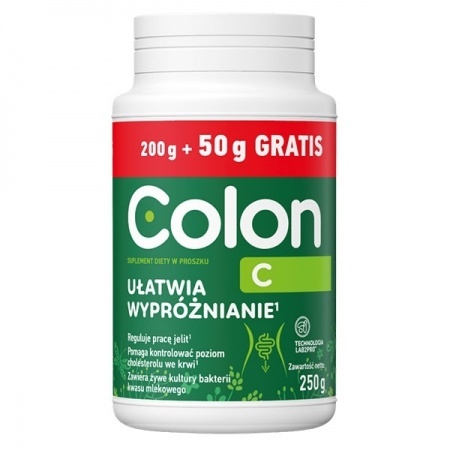 Colon C, proszek 200 g + 50 g (dw. 30.10.2023)