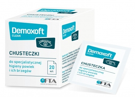 Demoxoft CLEAN, 20 chusteczek
