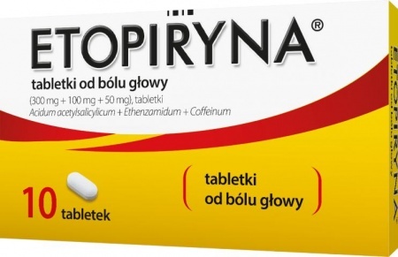 Etopiryna,10 tabletek