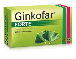 Ginkofar Forte 80 mg, 60 tabletek powlekanych