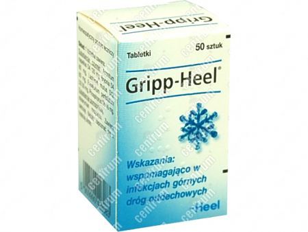 HEEL Gripp, tabletki podjęzykowe 50 sztuk