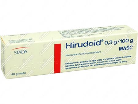 Hirudoid maść 0.3g/25000 E/  40 g