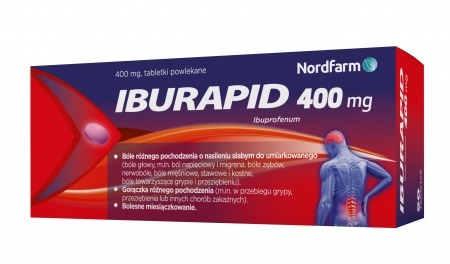 Iburapid 400 mg, 20 tabletek
