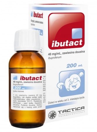 Ibutact 40 mg/ml zawiesina doustna, 200 ml (data ważności 30.06.2023)
