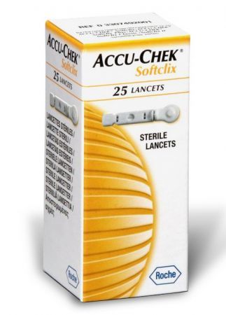 Lancet Accu Chek Softclick, 25 sztuk