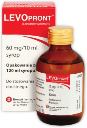 Levopront syrop 60 mg/10 ml, 120 ml