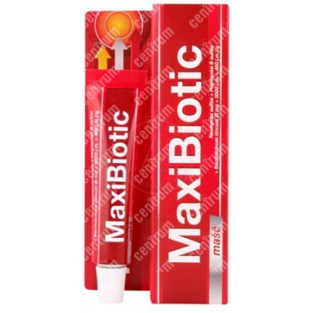 Maxibiotic maść (3,5j.m.+5000j.m.+40 5 g, 1 sztuka