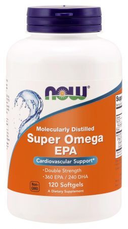NOW Super omega EPA , 120 kapsułek