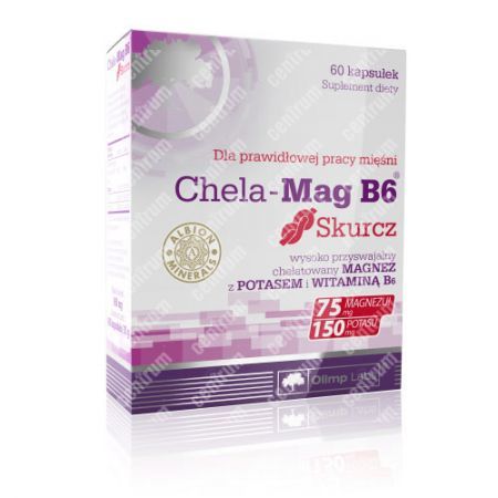 OLIMP Chela-Mag B6 Skurcz, 60 kapsułek