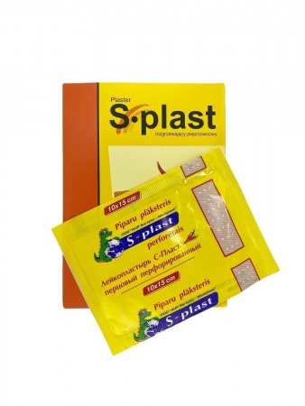 S-PLAST Plaster rozgrzewający pieprzowcowy, 1 sztuka
