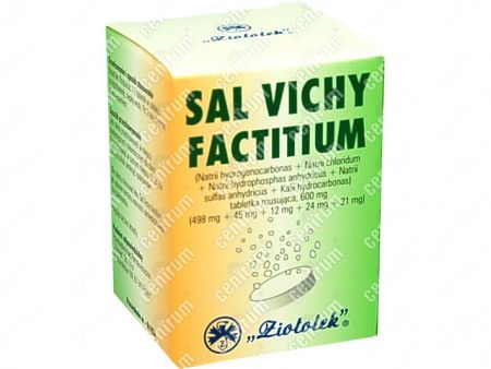 Sal Vichy factitium tabletki musujące, 40 sztuk