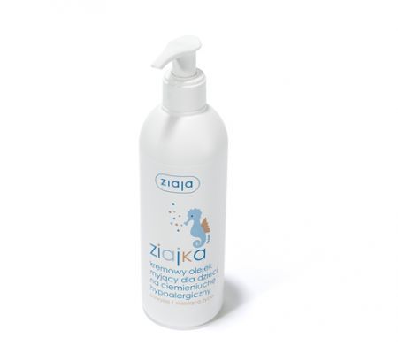 ZIAJA ZIAJKA kremowy olejek myjący dla dzieci na ciemieniuchę hypoalergiczny 300ml
